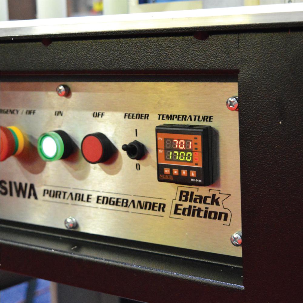 Maksiwa Portable Edgebander - 1 Phase Black Edition Model - CBC.E