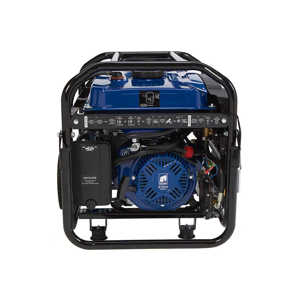 Powerhorse Dual Fuel Generator | 4,000 Surge Watt | Electric Start | 750134