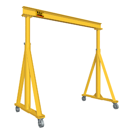 All Lift Cranes TG-Series Telescoping Gantry Crane 1 Ton - 5 Ton Capacity 8 to 12 ft. HUB