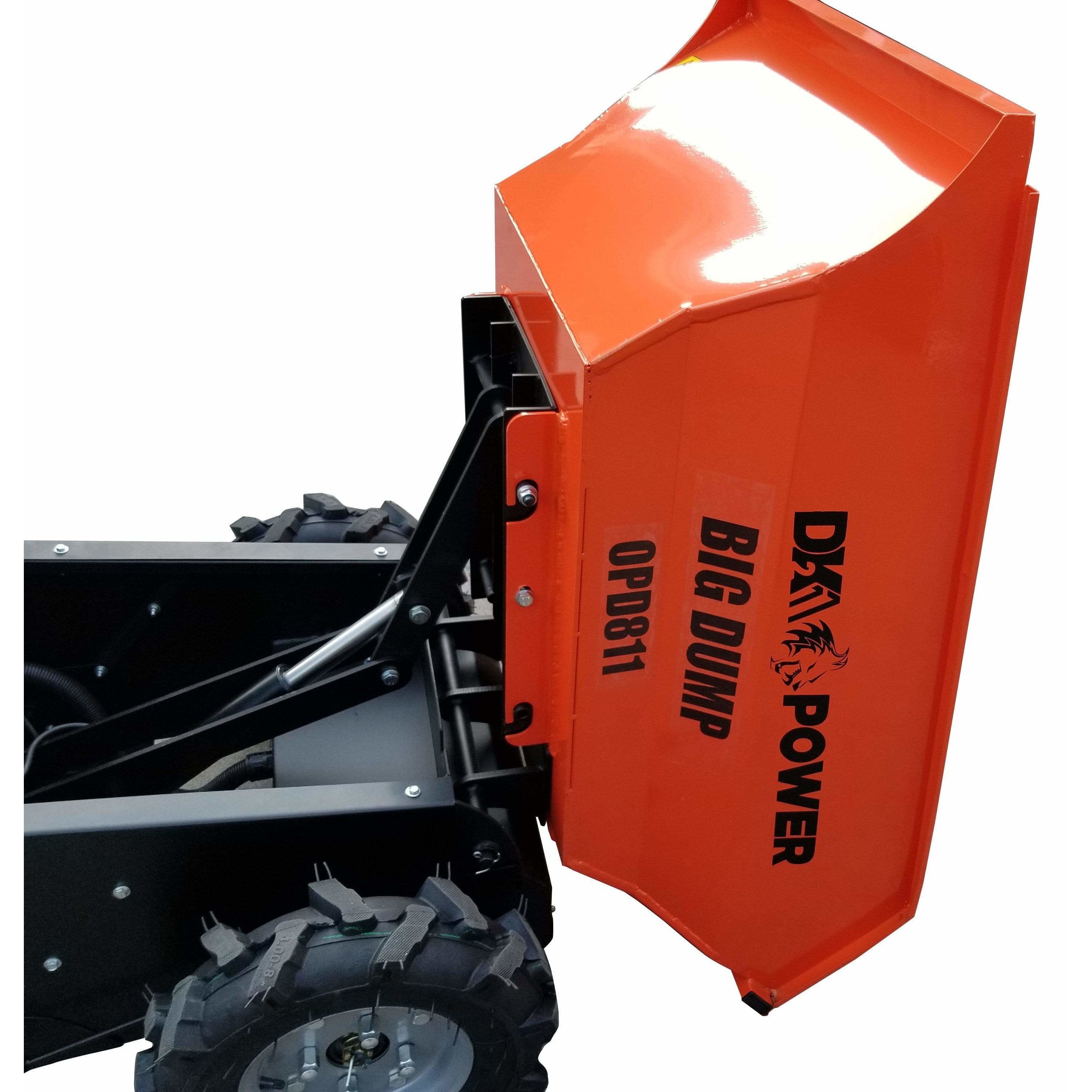The Dk2 Power All-terrain Electric Powered Dump Cart Moves 1100 Lbs - OPD811