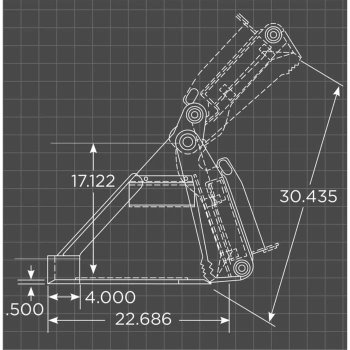 Loflin Fabrication Mini 4-N-1 Bucket