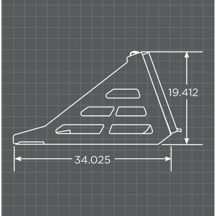 Loflin Fabrication Skid Steer Rock Bucket